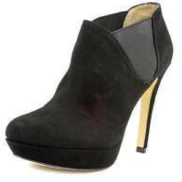INC International Concepts Women's Oaklynne Booties Black Size 10 M